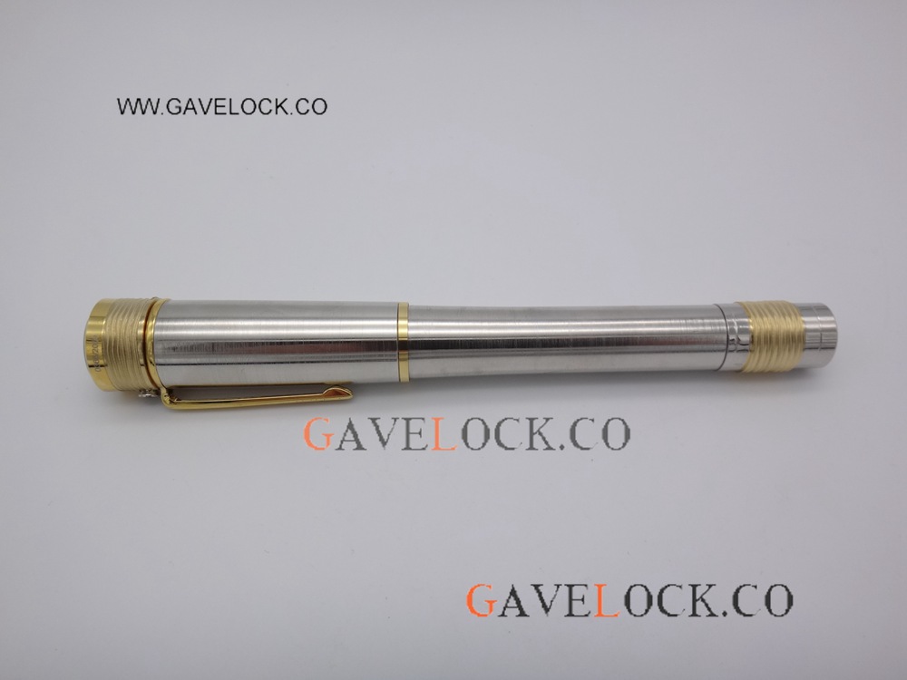 Mont blanc Gandhi Gold Clip Rollerball Pen Luxury Replica Pens